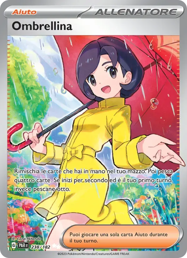 Ombrellina — Paradosso Temporale 238 Italian Pokémon card