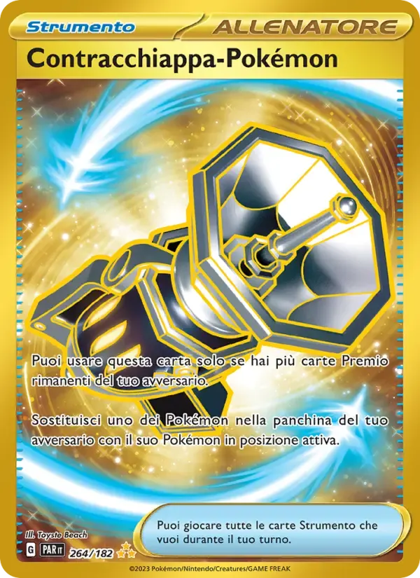 Contracchiappa-Pokémon — Paradosso Temporale 264 Italian Pokémon card