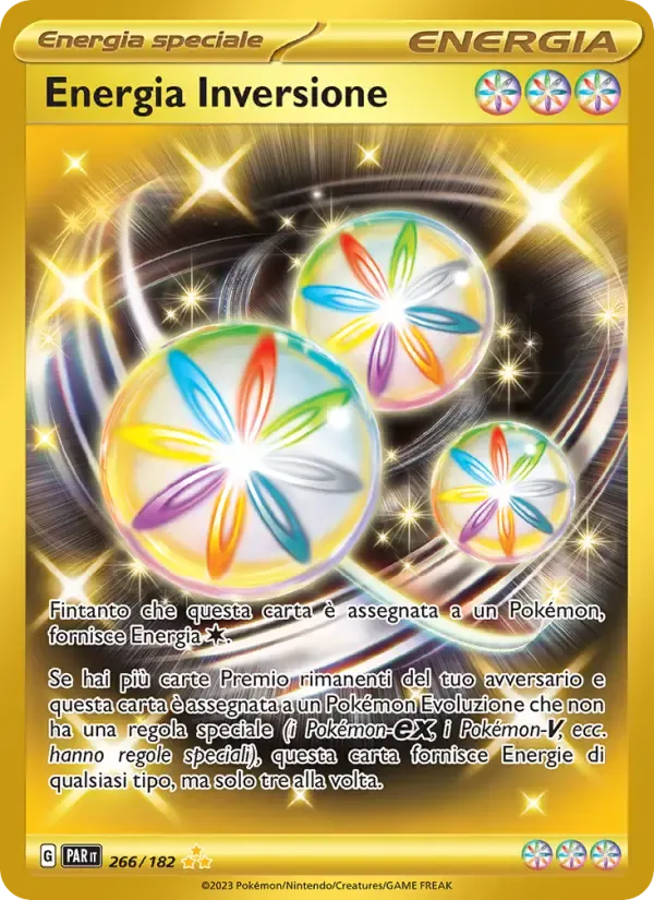 Energia Inversione — Paradosso Temporale 266 Italian Pokémon card