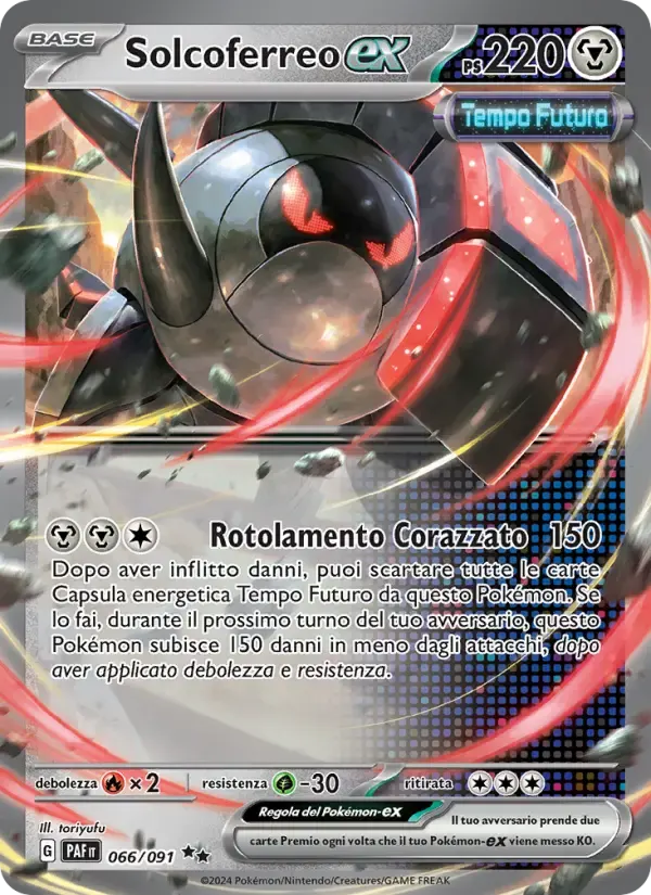 Solcoferreo-ex — Destino di Paldea 66 Italian Pokémon card