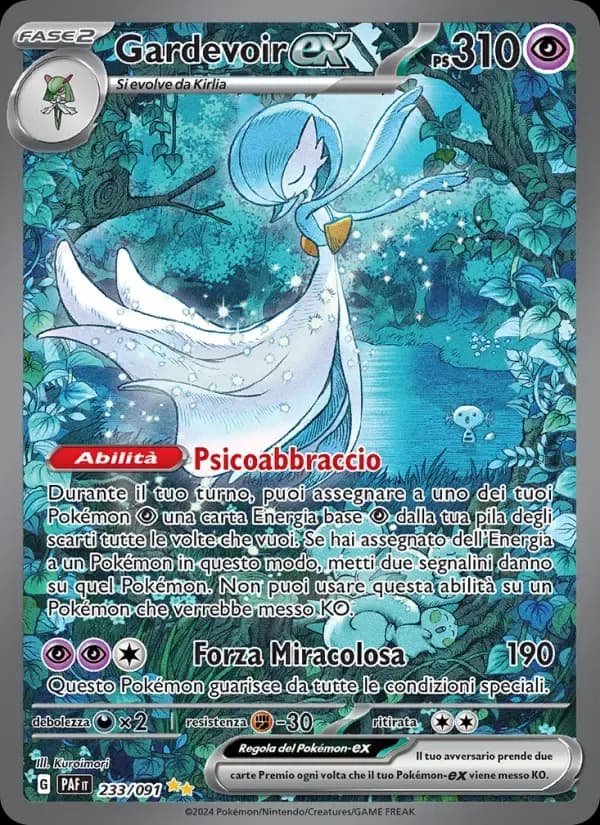 Gardevoir-ex — Destino di Paldea 233 Italian Pokémon card