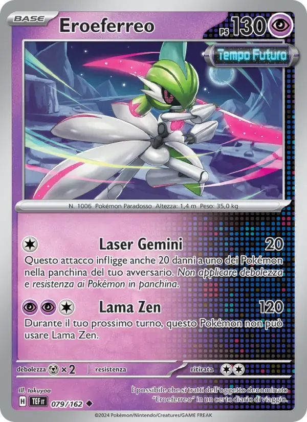 Eroeferreo — Cronoforze 79 Italian Pokémon card