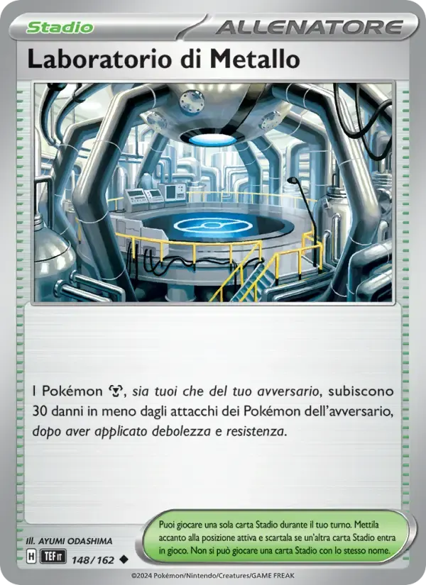 Laboratorio di Metallo — Cronoforze 148 Italian Pokémon card