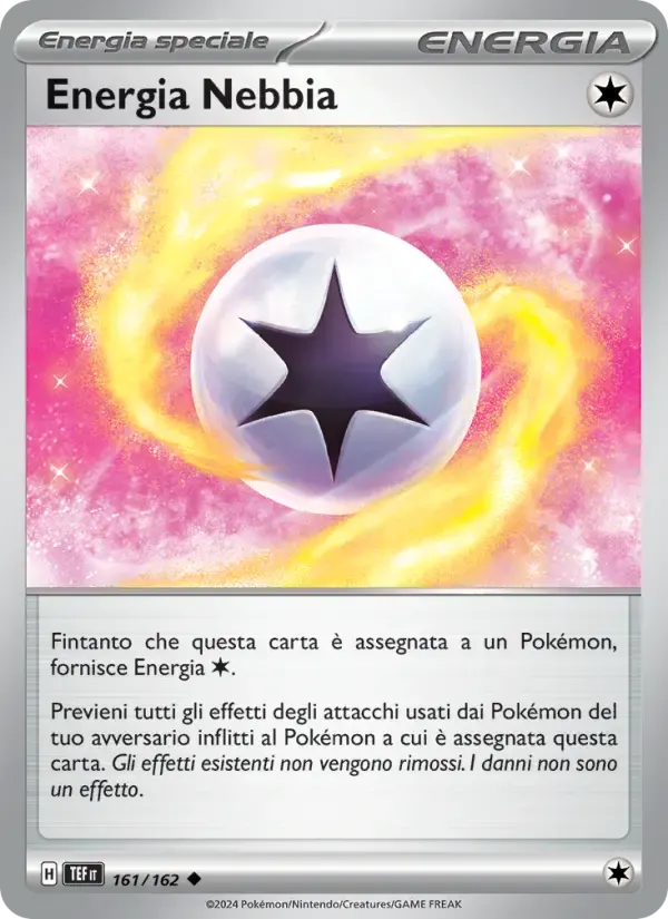 Energia Nebbia — Cronoforze 161 Italian Pokémon card