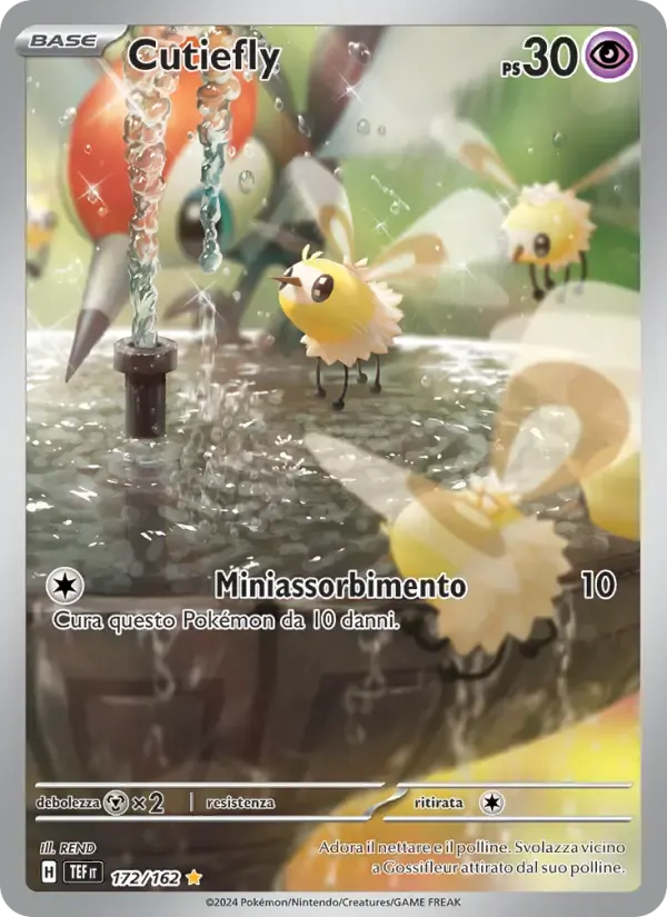Cutiefly — Cronoforze 172 Italian Pokémon card