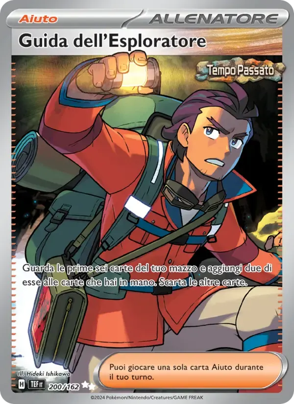 Guida dell'Esploratore — Cronoforze 200 Italian Pokémon card