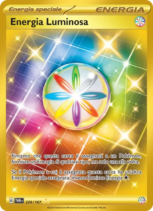 Energia Luminosa — Crepuscolo Mascherato 226 Italian Pokémon card