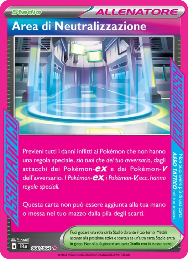 Area di Neutralizzazione — Segreto Fiabesco 60 Italian Pokémon card