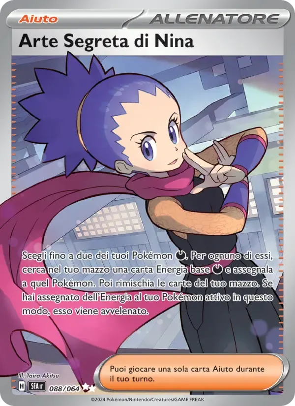 Arte Segreta di Nina — Segreto Fiabesco 88 Italian Pokémon card