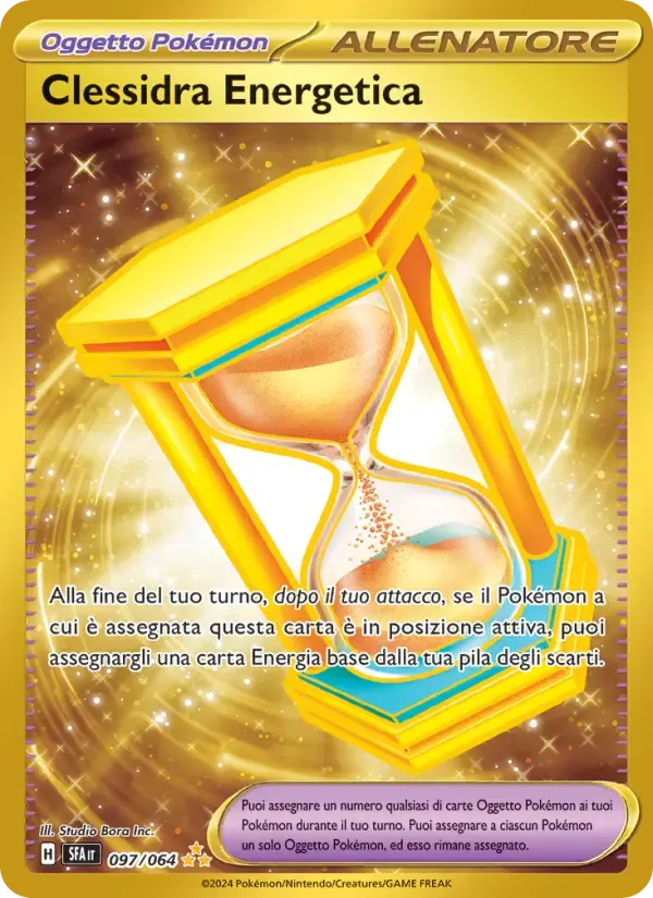 Clessidra Energetica — Segreto Fiabesco 97 Italian Pokémon card
