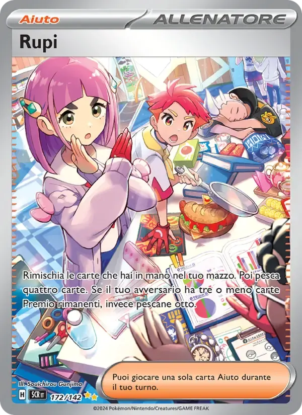 Rupi — Corona Astrale 172 Italian Pokémon card