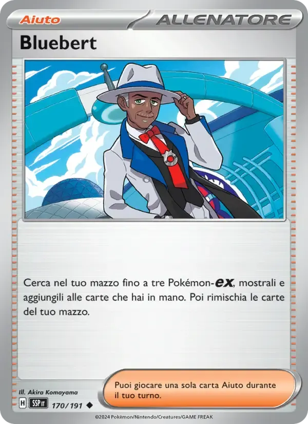 Bluebert — Scintille Folgoranti 170 Italian Pokémon card