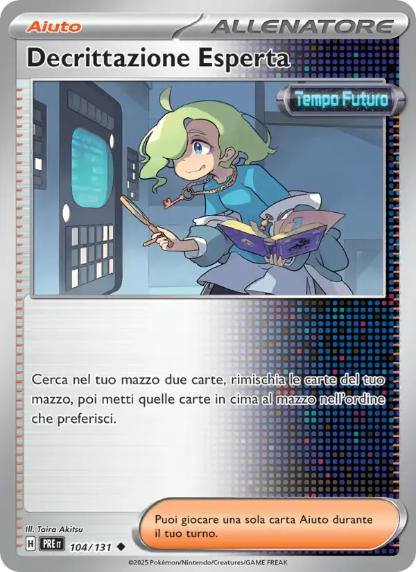 Decrittazione Esperta — Evoluzioni Prismatiche 104 Italian Pokémon card