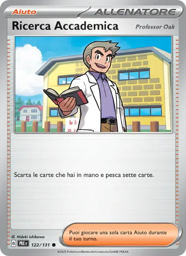 Ricerca Accademica — Evoluzioni Prismatiche 122 Italian Pokémon card