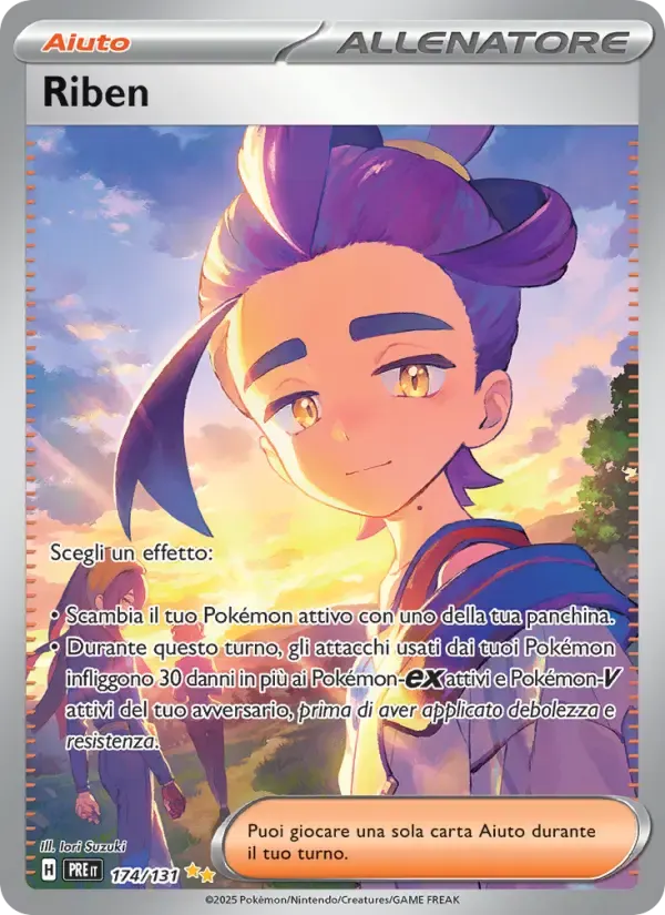 Riben — Evoluzioni Prismatiche 174 Italian Pokémon card