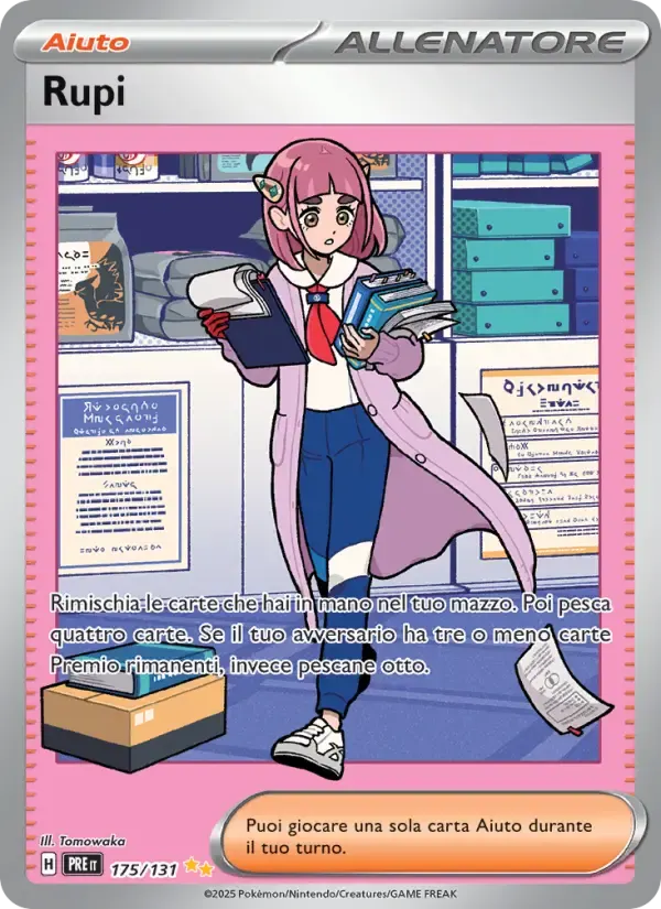 Rupi — Evoluzioni Prismatiche 175 Italian Pokémon card