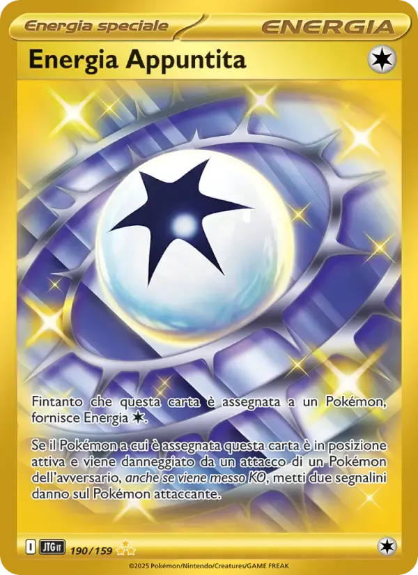Energia Appuntita — Avventure Insieme 190 Italian Pokémon card