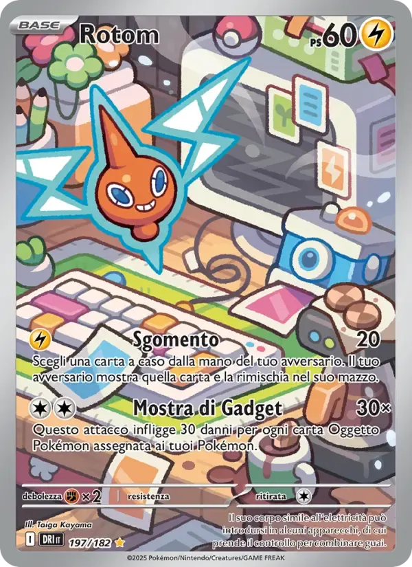 Rotom — Rivali Predestinati 197 Italian Pokémon card