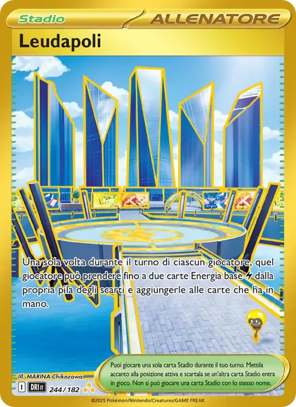 Leudapoli — Rivali Predestinati 244 Italian Pokémon card