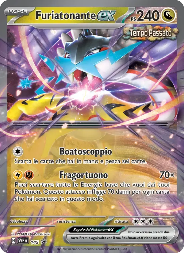 Furiatonante-ex — SVP Black Star Promos 145 Italian Pokémon card