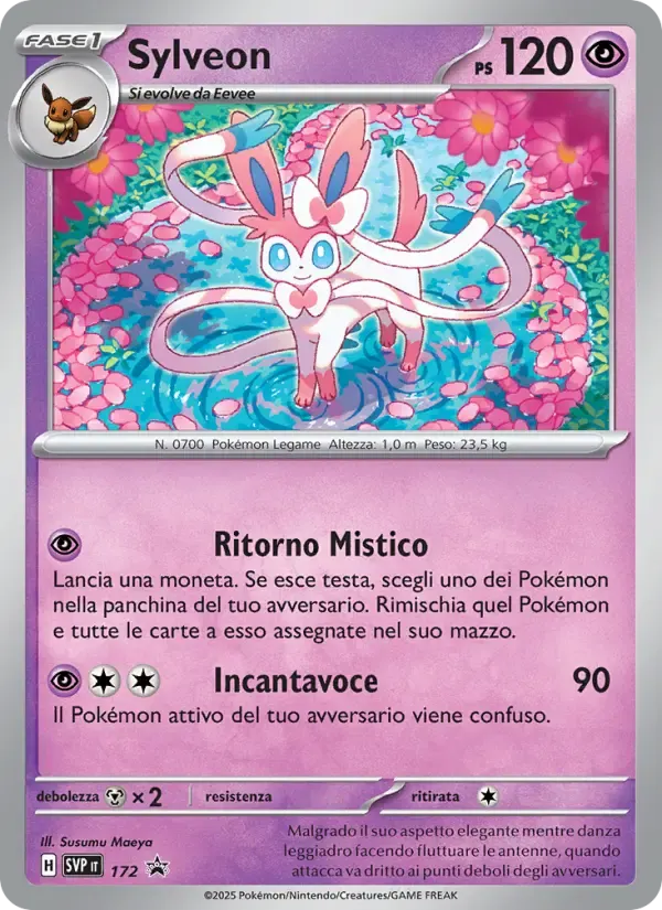 Sylveon — SVP Black Star Promos 172 Italian Pokémon card