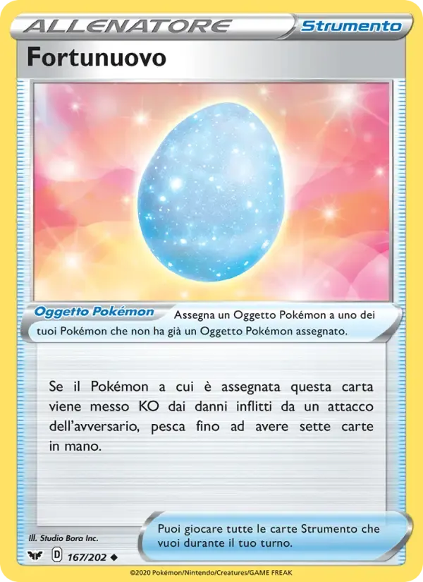 Fortunuovo — Spada e Scudo 167 Italian Pokémon card