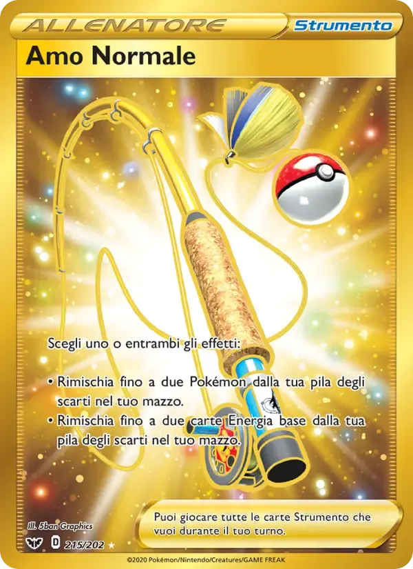 Amo Normale — Spada e Scudo 215 Italian Pokémon card