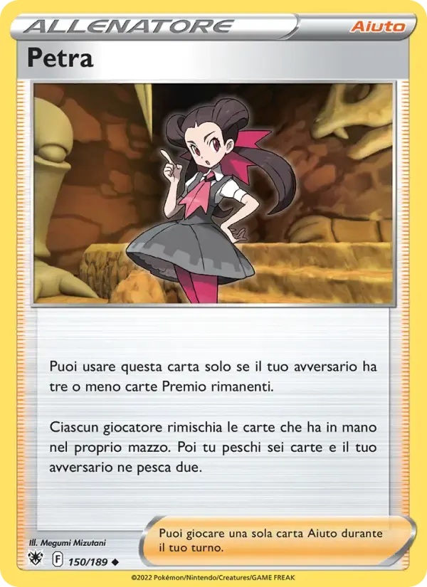 Petra — Lucentezza Siderale 150 Italian Pokémon card