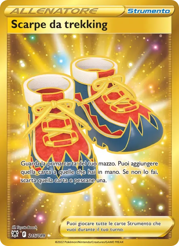 Scarpe da trekking — Lucentezza Siderale 215 Italian Pokémon card