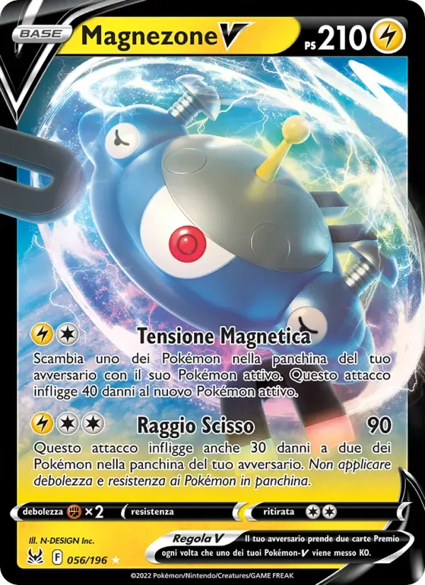 Magnezone V — Origine Perduta 56 Italian Pokémon card