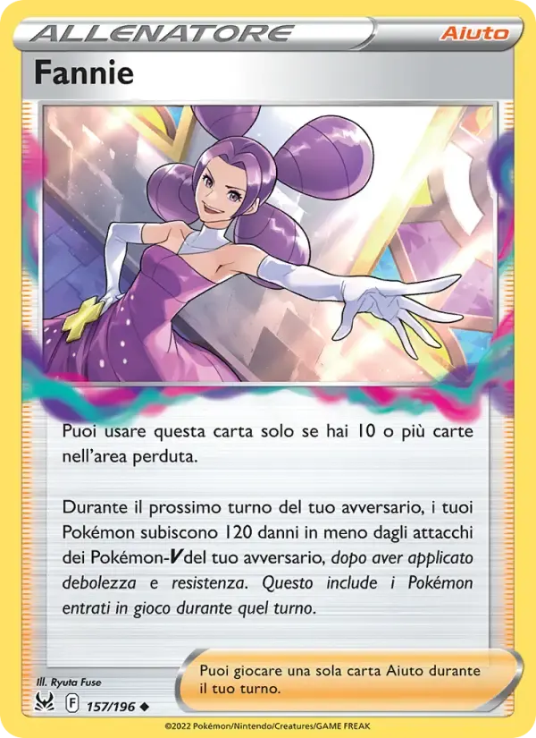 Fannie — Origine Perduta 157 Italian Pokémon card