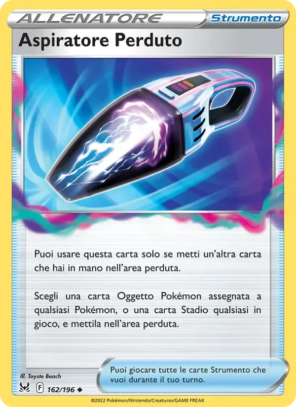 Aspiratore Perduto — Origine Perduta 162 Italian Pokémon card