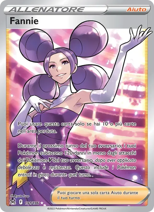 Fannie — Origine Perduta 191 Italian Pokémon card