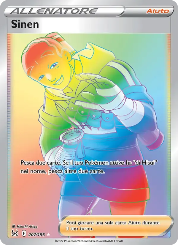 Sinen — Origine Perduta 207 Italian Pokémon card