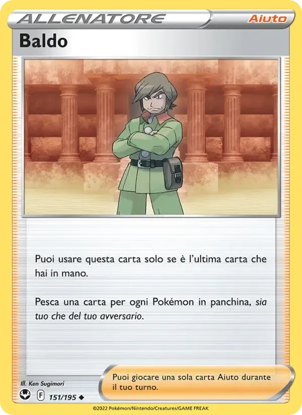 Baldo — Tempesta Argentata 151 Italian Pokémon card