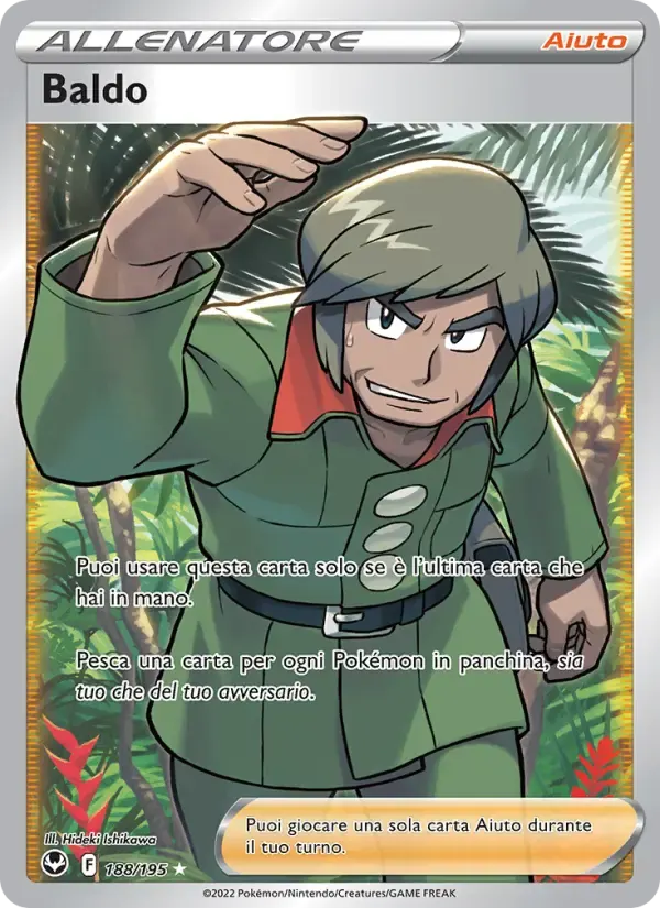 Baldo — Tempesta Argentata 188 Italian Pokémon card
