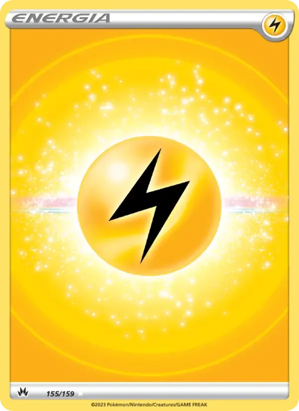 Energia Lampo — Zenit Regale 155 Italian Pokémon card