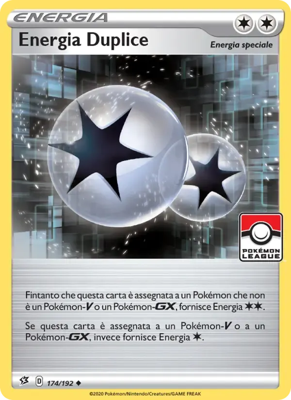 Energia Duplice — Fragore Ribelle 174 Italian Pokémon card