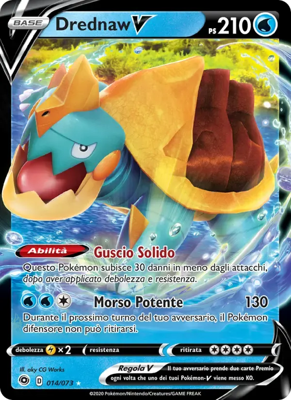 Drednaw V — Futuri Campioni 14 Italian Pokémon card