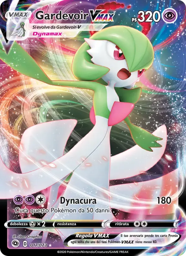 Gardevoir VMAX — Futuri Campioni 17 Italian Pokémon card