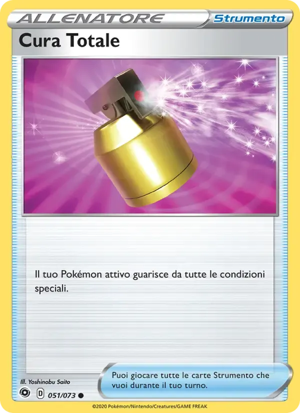 Recupero Totale — Futuri Campioni 51 Italian Pokémon card