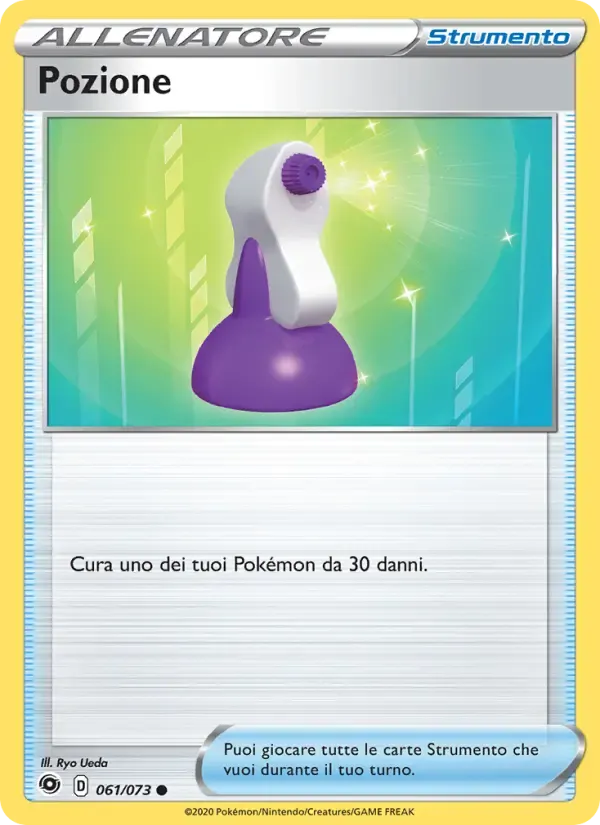 Pozione — Futuri Campioni 61 Italian Pokémon card