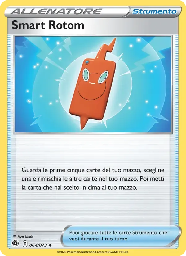 Smart Rotom — Futuri Campioni 64 Italian Pokémon card