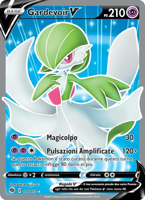 Gardevoir V — Futuri Campioni 70 Italian Pokémon card