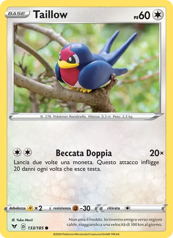 Taillow — Voltaggio Sfolgorante 133 Italian Pokémon card