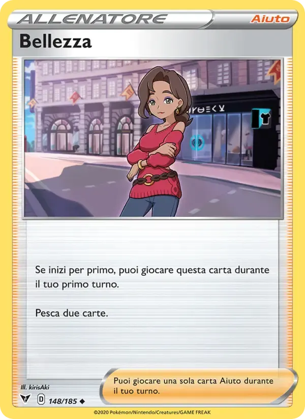 Bellezza — Voltaggio Sfolgorante 148 Italian Pokémon card