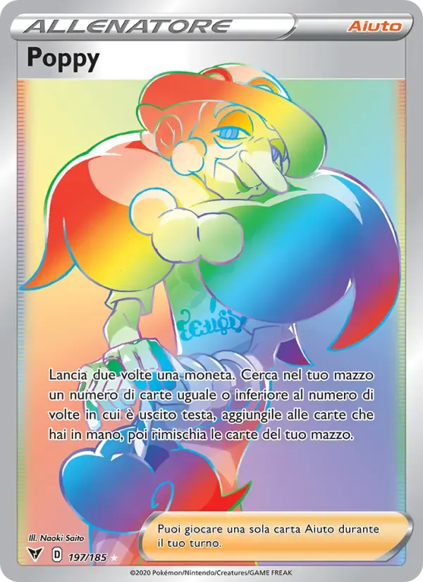 Poppy — Voltaggio Sfolgorante 197 Italian Pokémon card