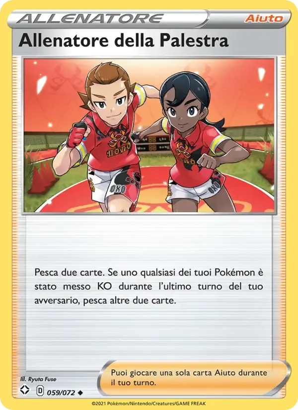 Allenatore della Palestra — Destino Splendente 59 Italian Pokémon card