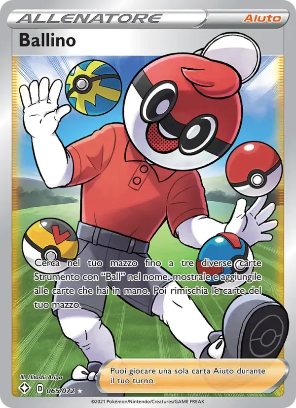 Ballino — Destino Splendente 65 Italian Pokémon card