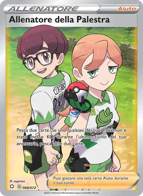 Allenatore della Palestra — Destino Splendente 68 Italian Pokémon card
